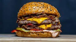 Hamburguesa de la casa