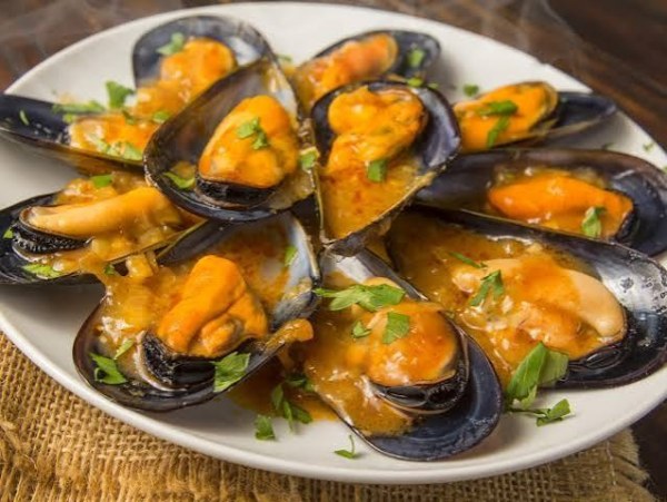 Mejillones al Vapor