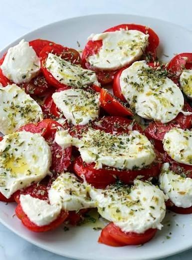 Queso Plancha con Tomate